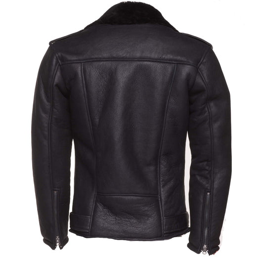 Women's Shearling Biker Jacket