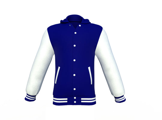 Unique or Custom White Sleeves Navy Varsity Letterman Jacket