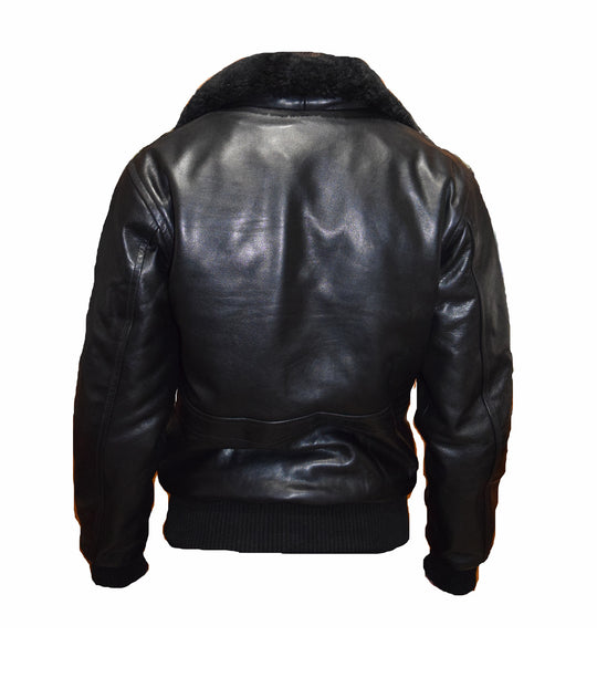 A-2 Leather Bomber Jacket's classic looks