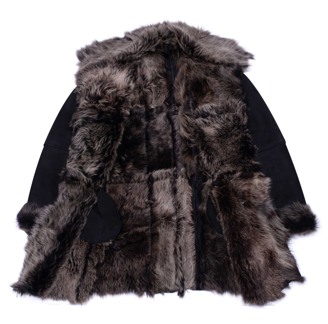 Dark Brown Toscana Shearling Coat