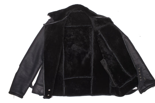 Women's Shearling Biker Jacket