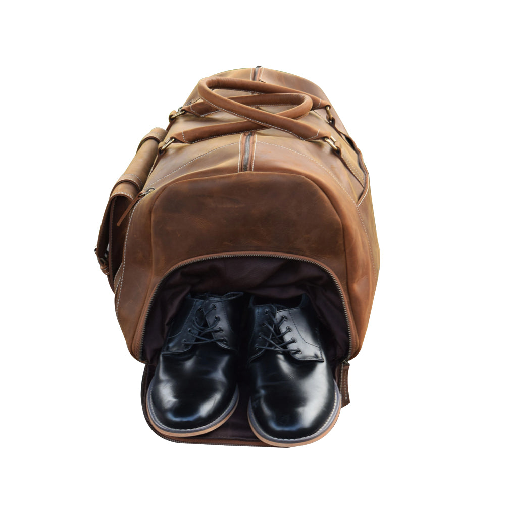 Stylish Touring Weekender Duffel and trolley bag
