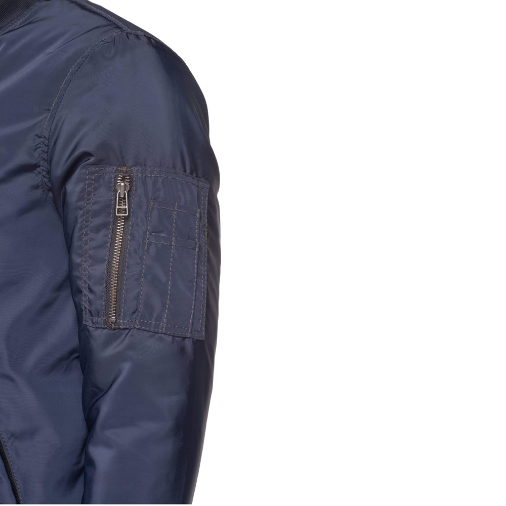 yoikadakada】Leather Jacket/Navy ジャケット・アウター