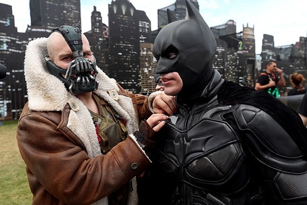 Comfort Dark Knight Rises Bane's Distressed Sherpa Trench Coat