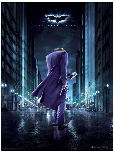 Long Joker's Dark Knight Purple Coat